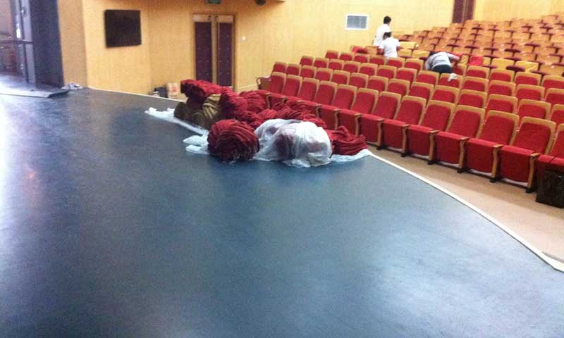 海淀北師大田家炳藝術書院使用舞臺地板 海淀北師大田家炳藝術書院舞臺地板